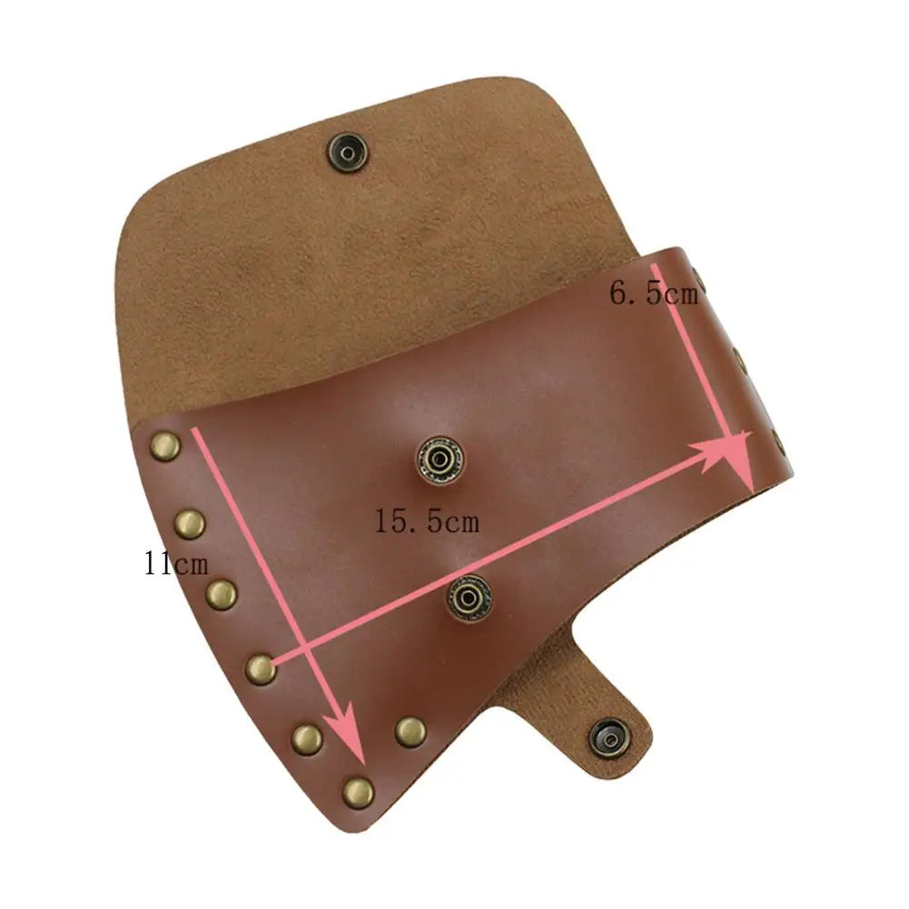 Leather Axe Head Sheath Holster Case For Hatchets And Axes