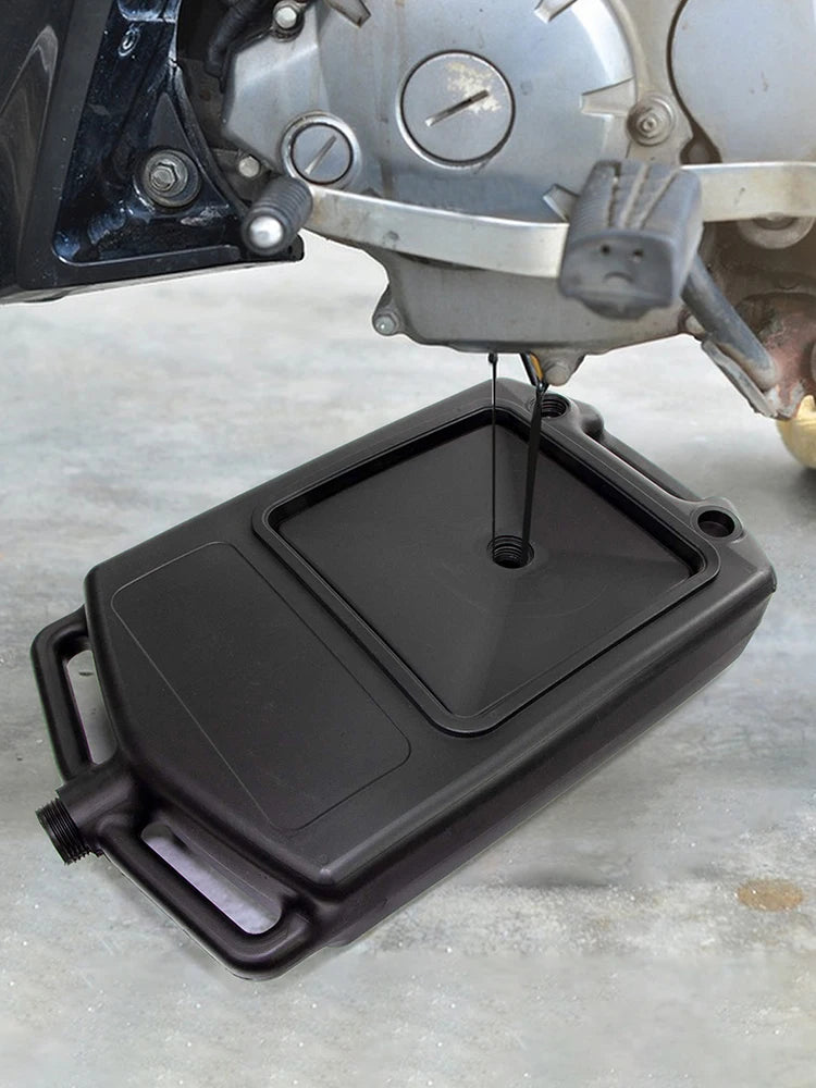 APWIKOGER Spill Proof Oil Drain Pan Cars And Motorcycles