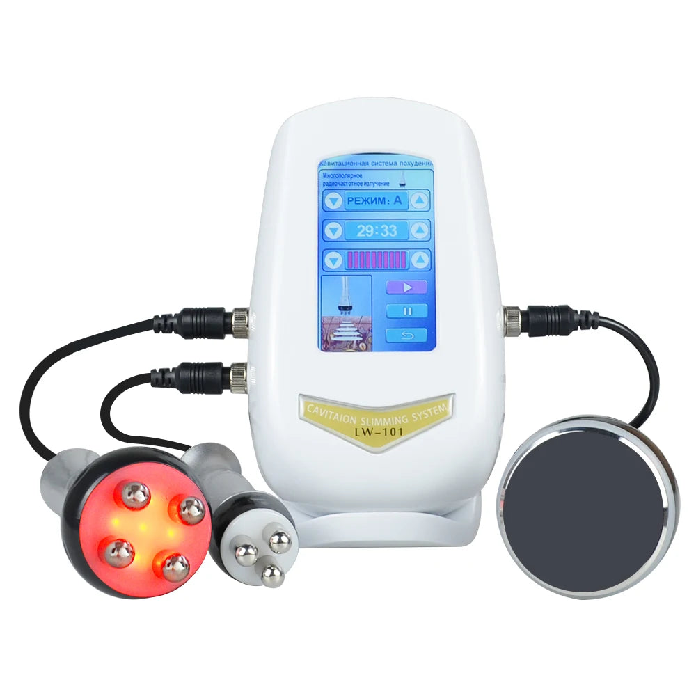 Misshear 3in1 Slimming Cavitation Massage Machine For Facial And Body