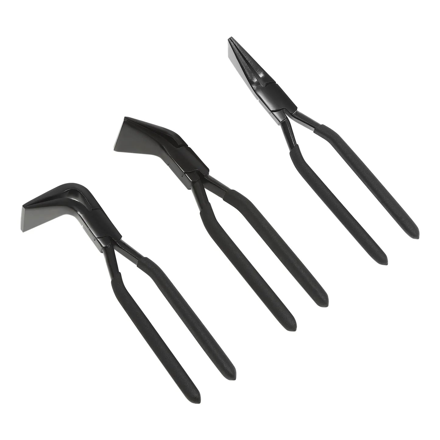 CNCESTDIY Three Piece Metal Bending Pliers With Straight 45 90 Degree Seamers