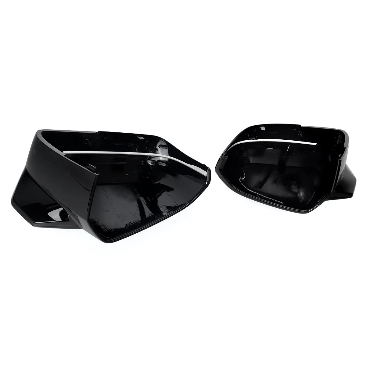 MagicKit Front Side Mirror Covers For BMW G60 G68 G70 Left Hand Drive