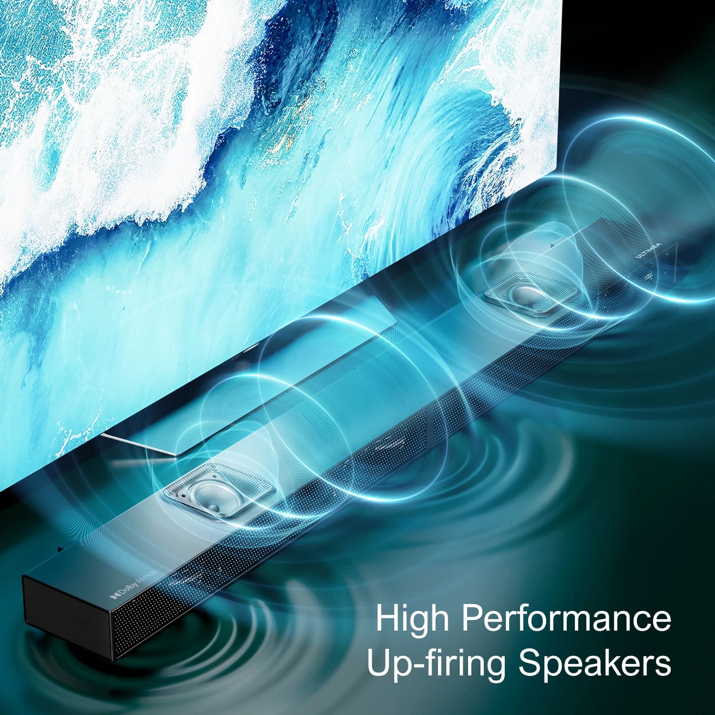 ULTIMEA 5.1.2 Dolby Atmos Soundbar with 4K HDR Passthrough