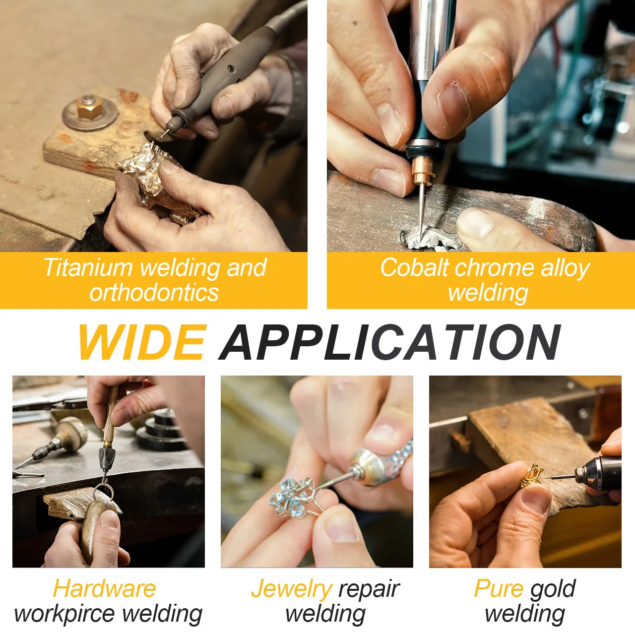 Automatic CNC Pulse Argon Arc TIG Jewelry Welding Machine