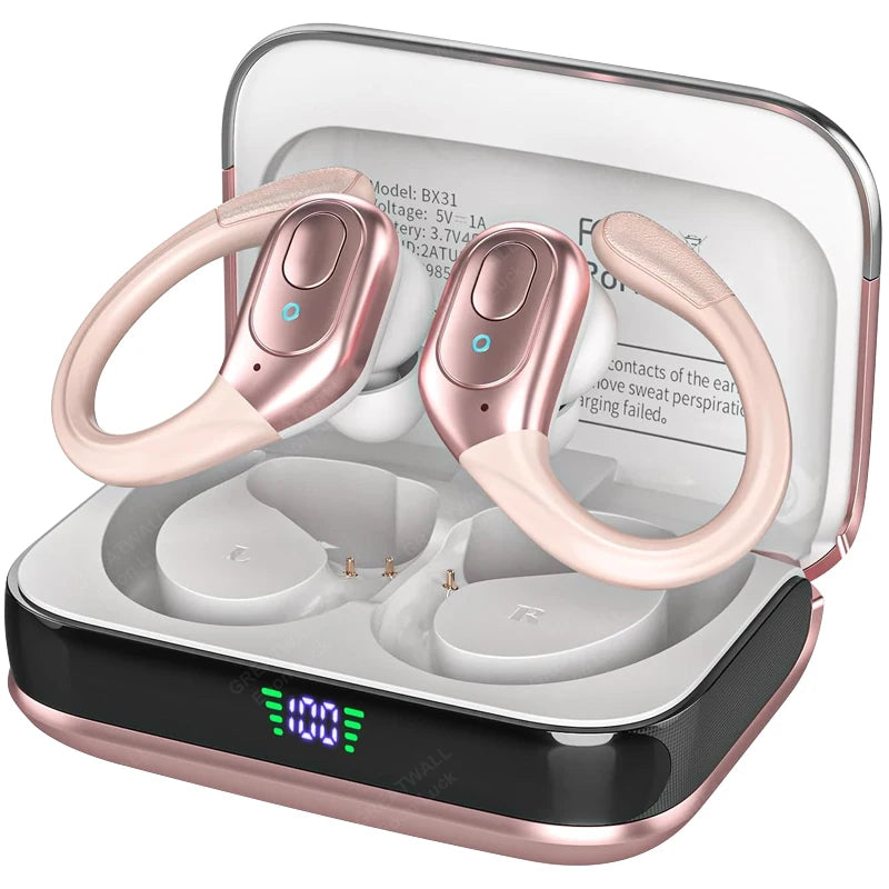 GREATWALL TWS Wireless Bluetooth Earphones Headset with Noise Reduction