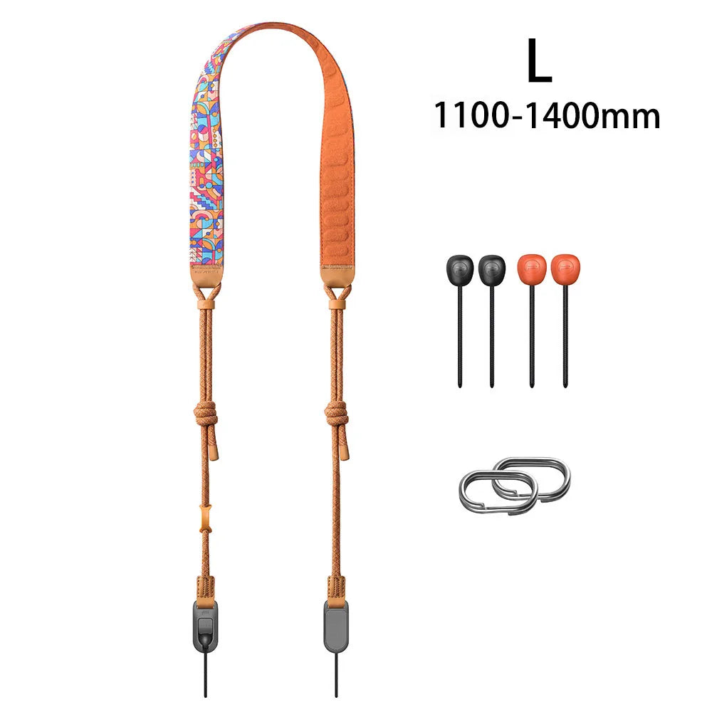 PGYTECH Camera Shoulder Strap Air Basic Version Artistic Version 950-1400mm With Quick Beads and Strap Adapters For CSC Camera