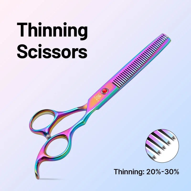 Fenice 9Cr Stainless Dog Grooming Scissors For Home Use