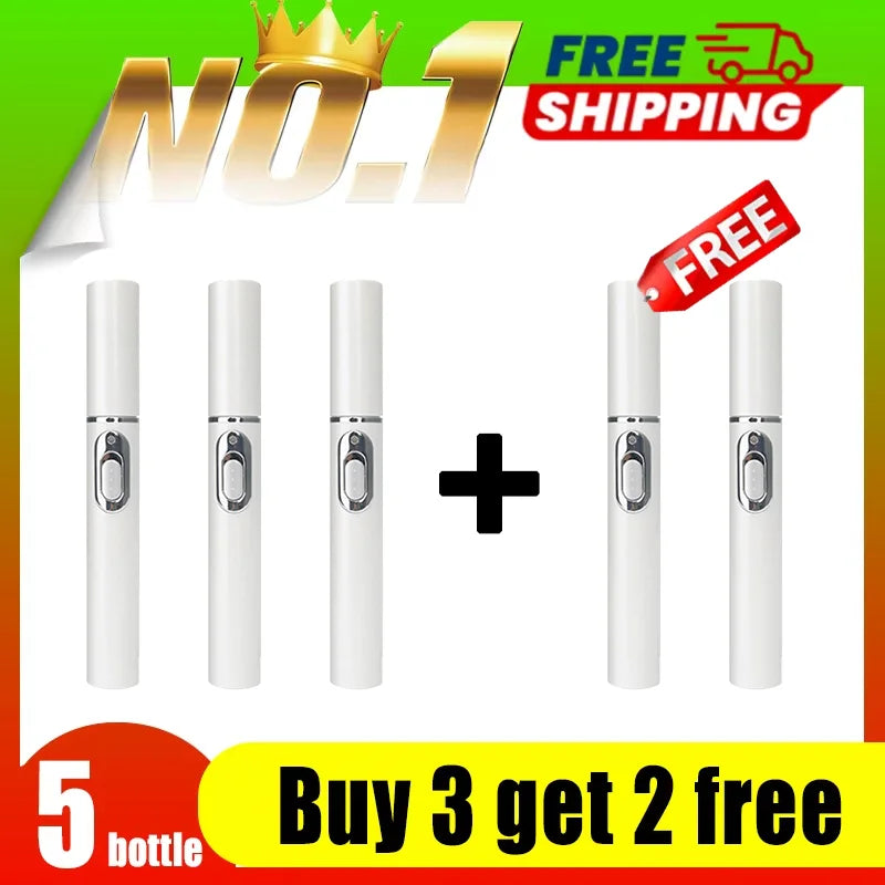 The latest generation of blue light wart removal pen quickly eliminates warts.