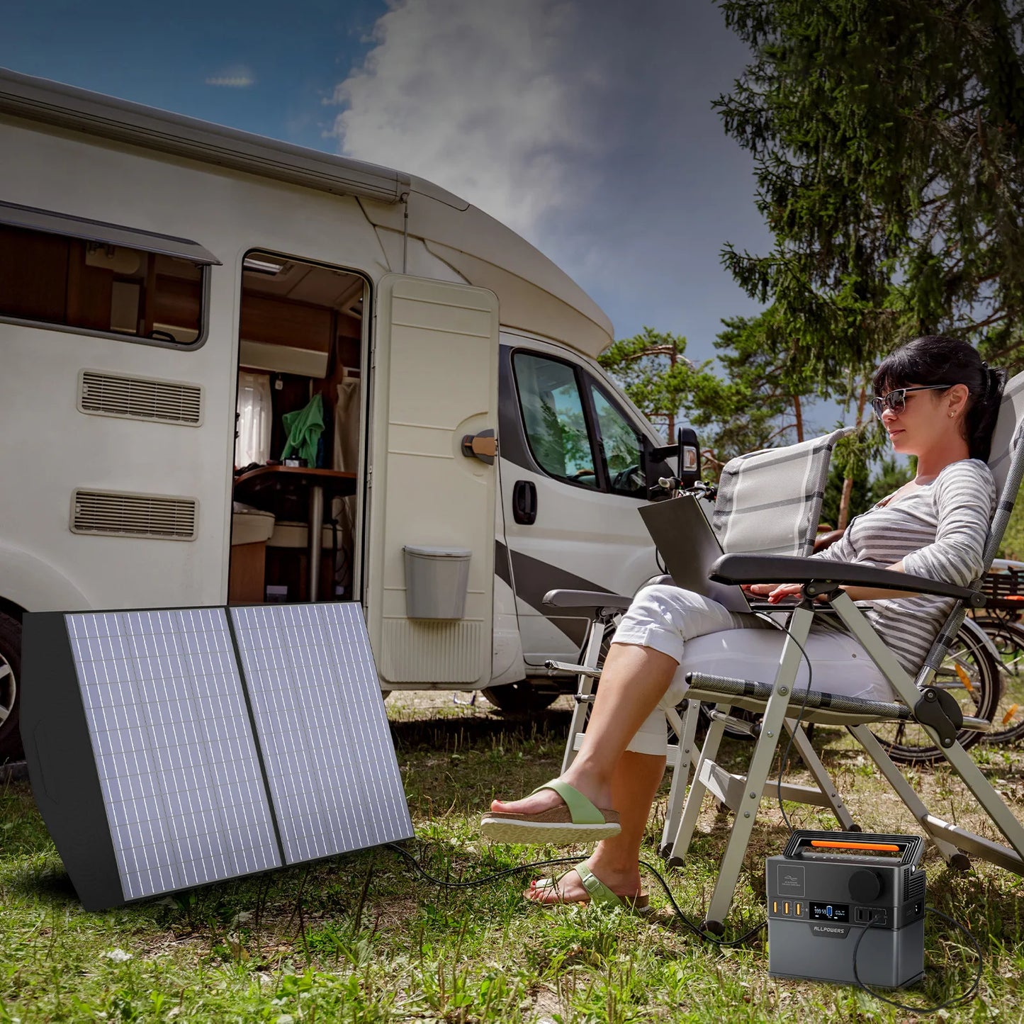ALLPOWERS S300 Portable Power Station 300W 288Wh Battery Generator