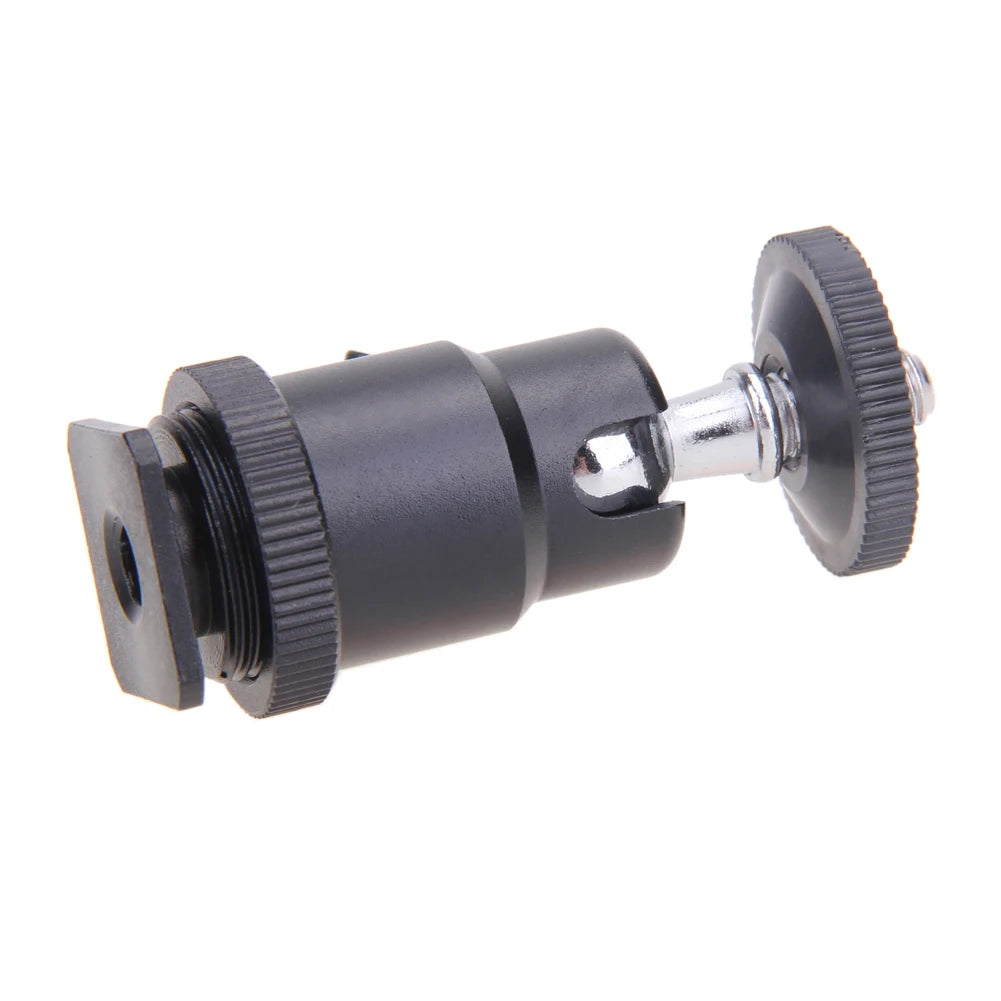 Shunmaii Aluminum LED Flash Bracket for Camera Tripod Mount