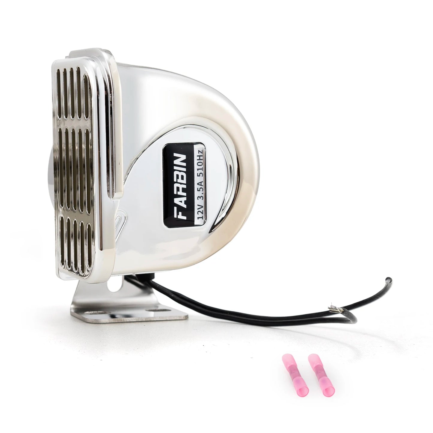 ALLREY 12V Marine Snail Electric Horn Stainless Steel Waterproof