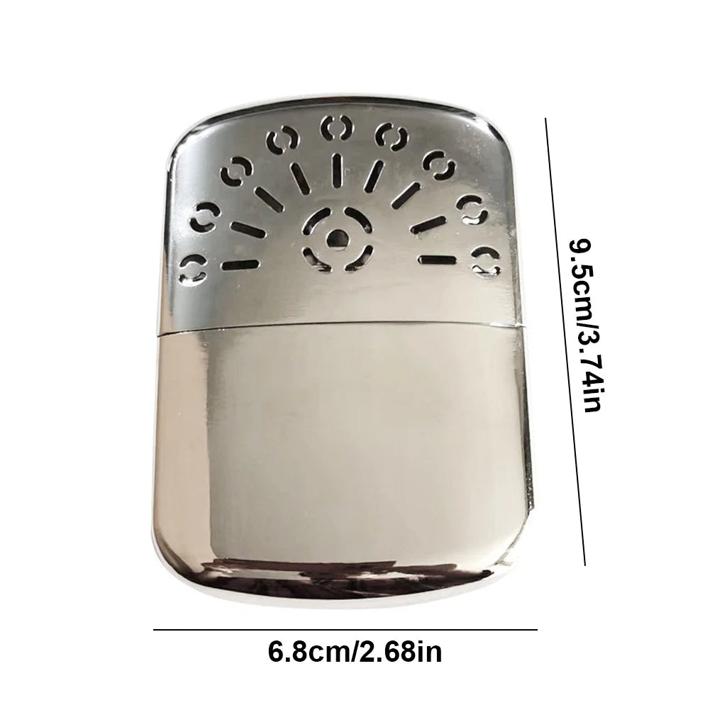 APWIKOGER Zinc Alloy Portable Fuel Hand Warmer For Outdoor Use