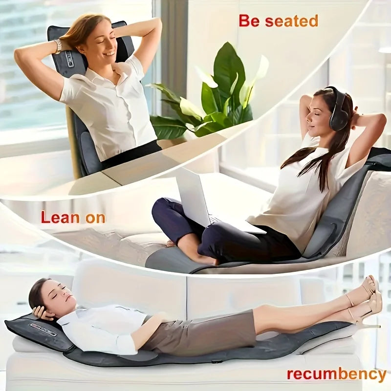 Full Body Massage Mat Set With Heating And Kneading
