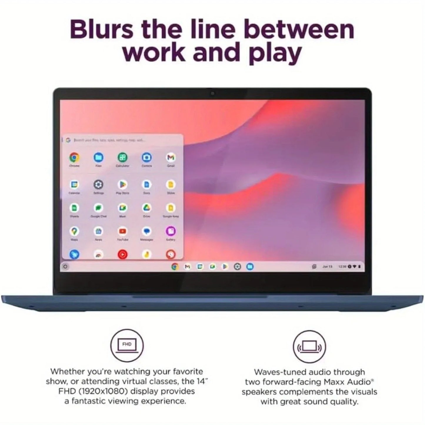Lenovo IdeaPad Slim 3 Chromebook Full HD MediaTek Kompanio 520