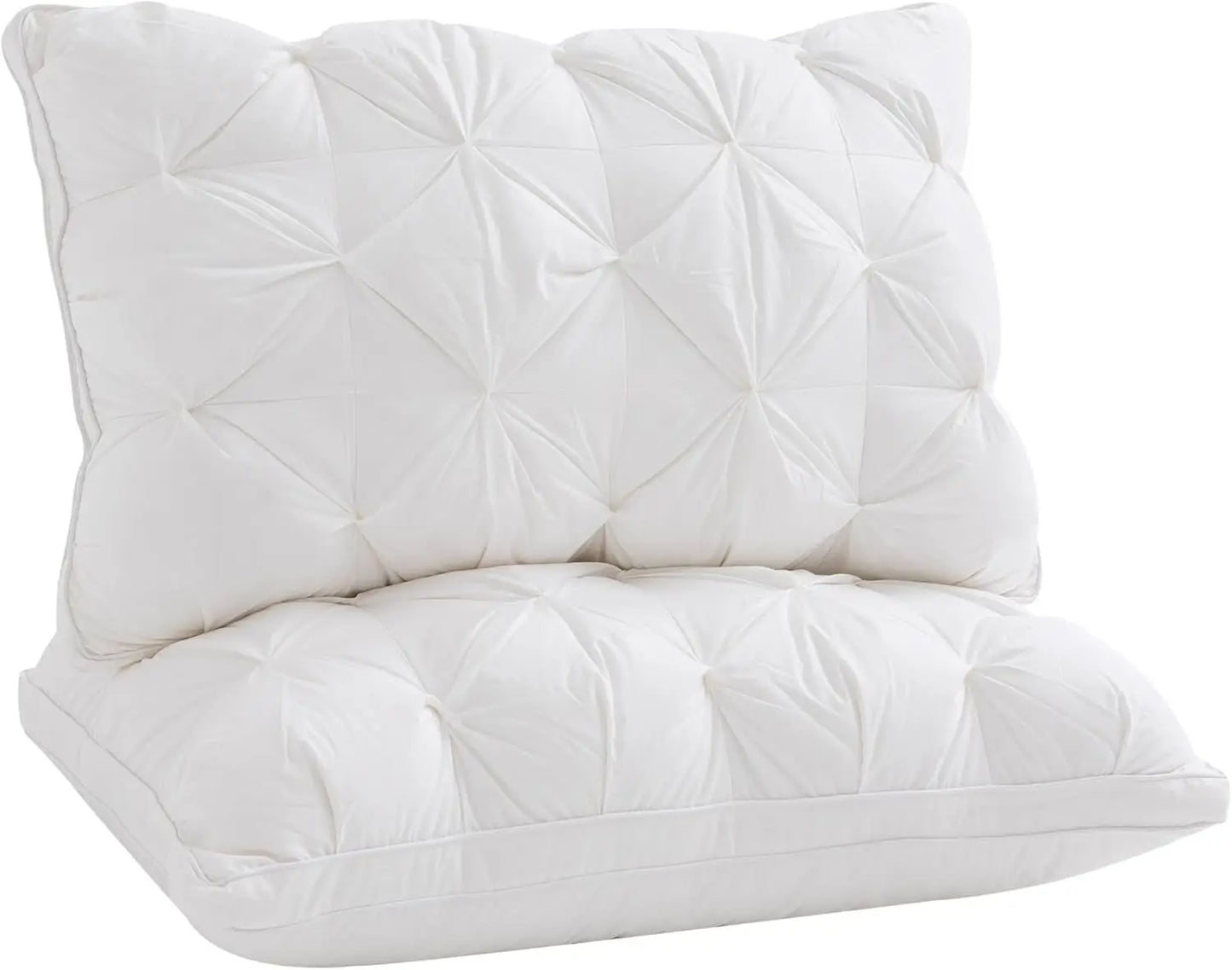 Bedsure Microfiber Pillow Set 2 Pack Soft Support Hotel Quality