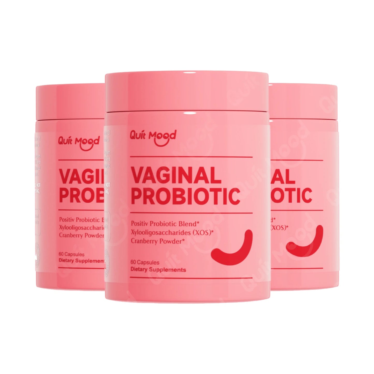 Quit Mood Women's Probiotics Once Daily for Female Health