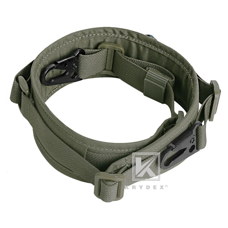 KRYDEX Tactical Modular Slingster Gun Strap 2 Point Removable Padded
