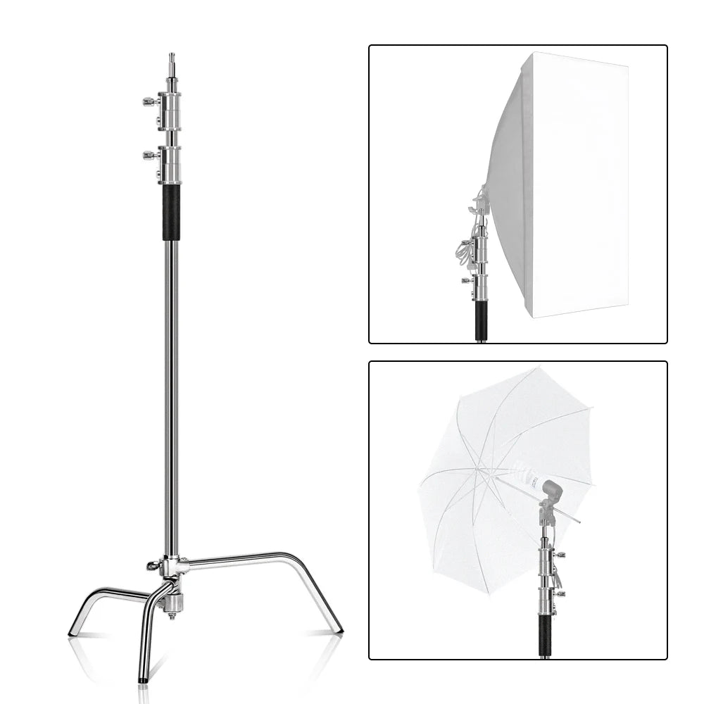 SHC Stand C Stand Photography Stand Stainless Steel Arm Head