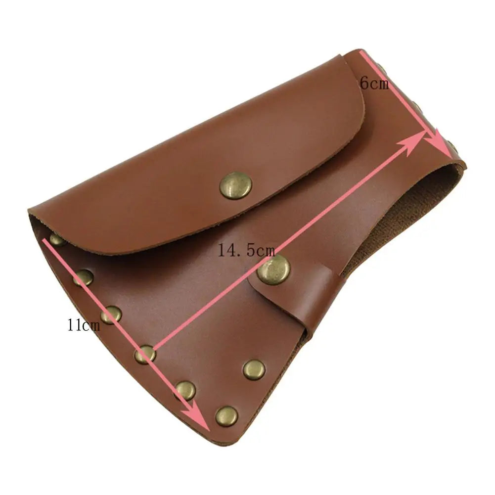 Leather Axe Head Sheath Holster Case For Hatchets And Axes