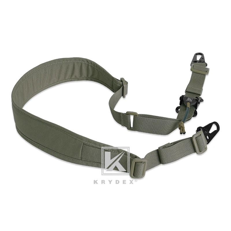 KRYDEX Tactical Modular Slingster Gun Strap 2 Point Removable Padded