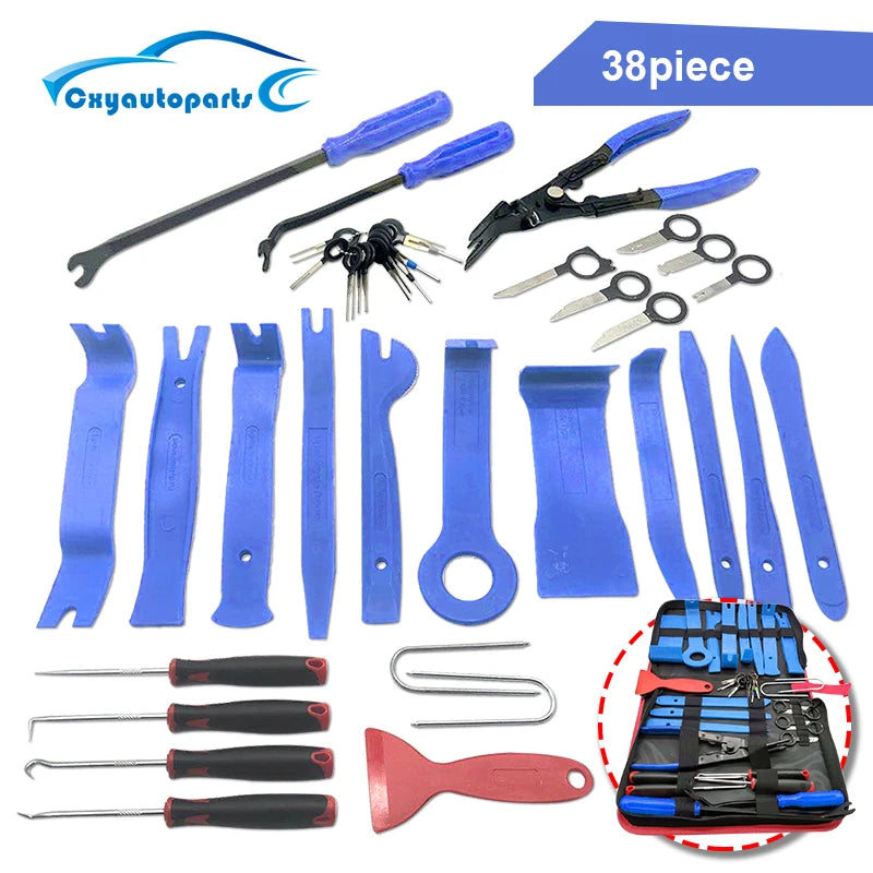 Car Interior Trim Removal Tool Clip Panel Disassembly tool plastic trim disassembly blades Automotive tools car clips removal