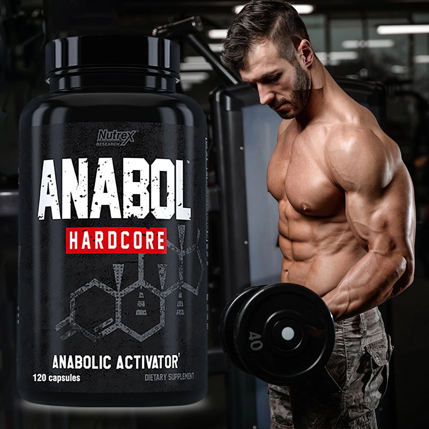 Xemenry Anabol Hardcore Muscle Builder For Lean Firm Gains