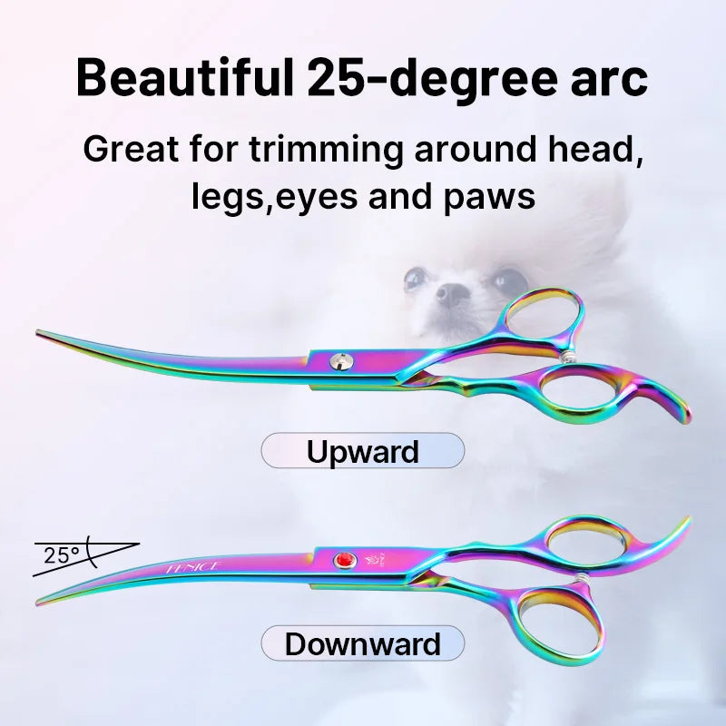 Fenice 9Cr Stainless Dog Grooming Scissors For Home Use