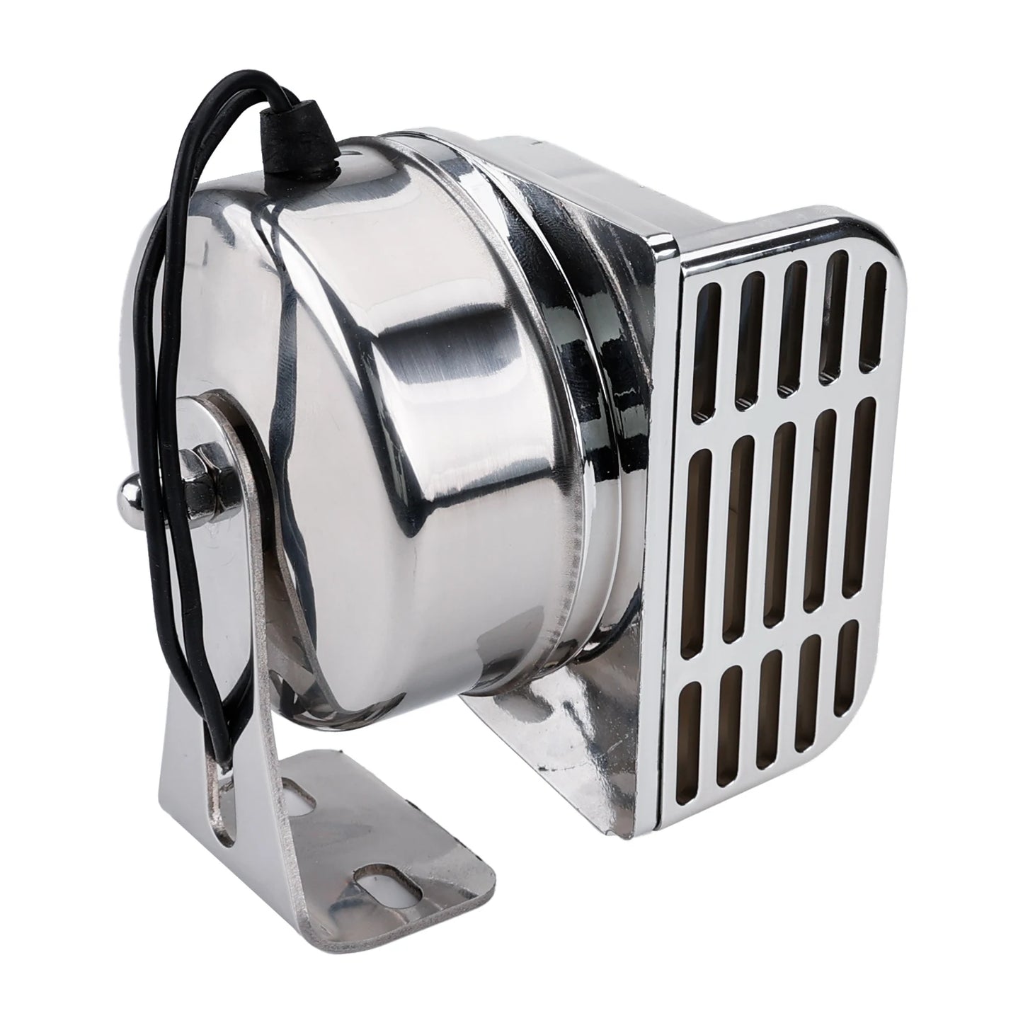 ALLREY 12V Marine Snail Electric Horn Stainless Steel Waterproof