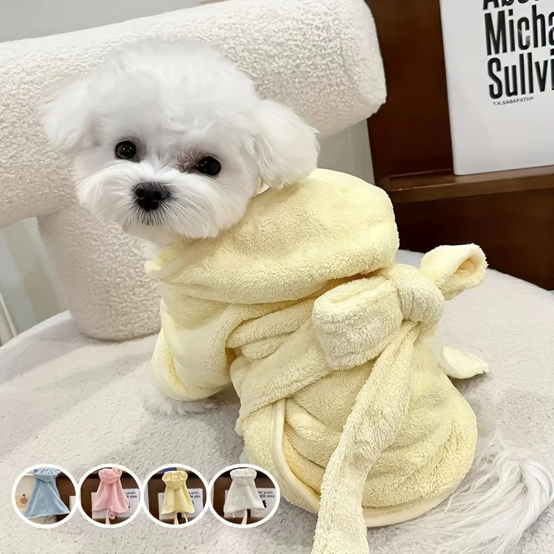 Ultra-Absorbent Quick-Dry Pet Bathrobe For Dogs And Cats