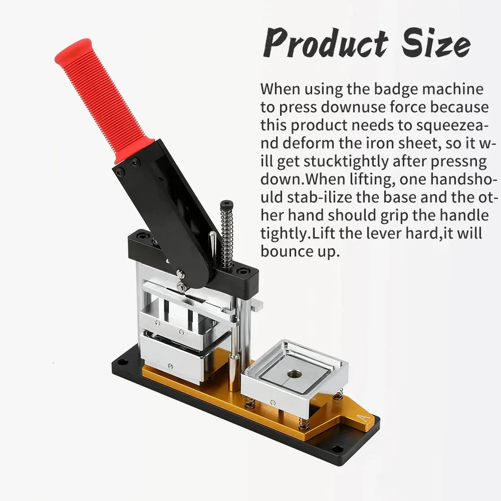Square Fridge Magnet Maker Kit For DIY Photo Magnets