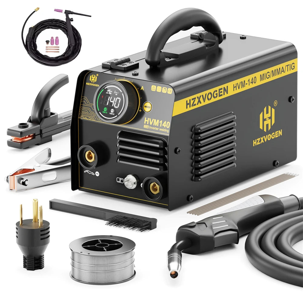 HZXVOGEN HVM140 3 in 1 Inverter MIG TIG Welder