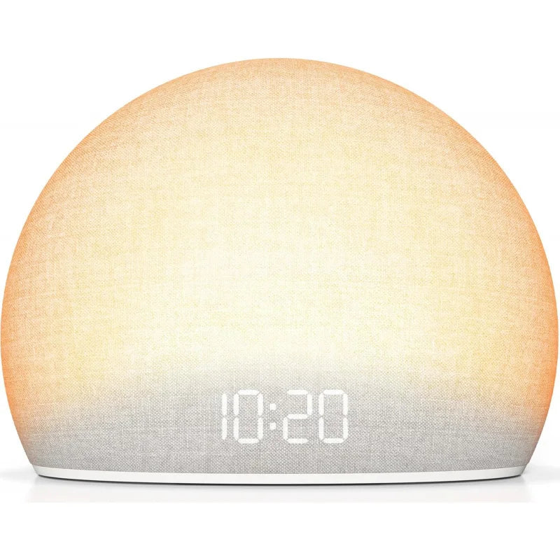 Sunrise Alarm Clock With White Noise And Wake Light