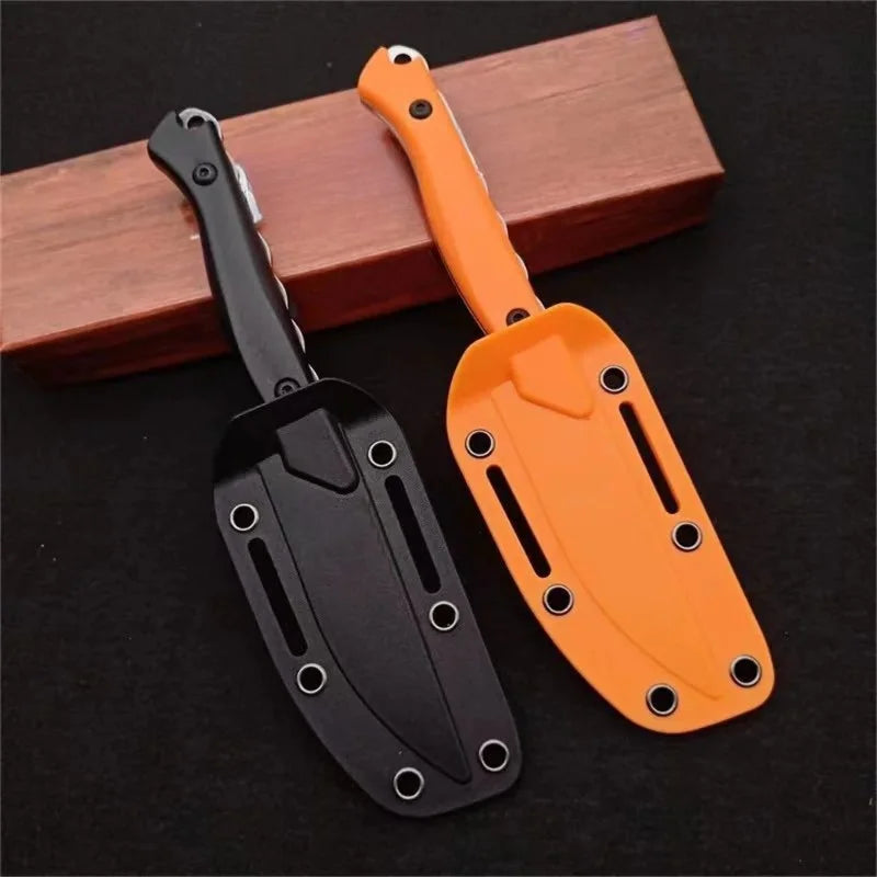 NONEDIY BM 15700 Fixed Blade Knife CPM-154 Santoprene Handle Outdoor