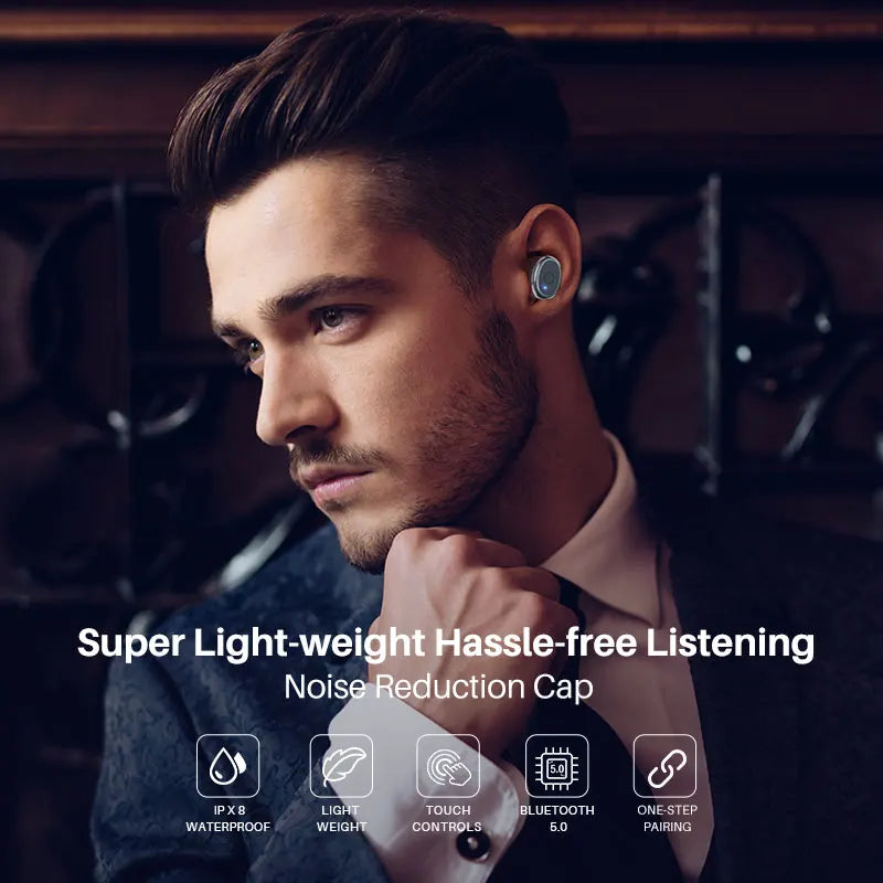 TOZO TWS Earbuds AI Translate Bluetooth 5.3 Earphones With Mic