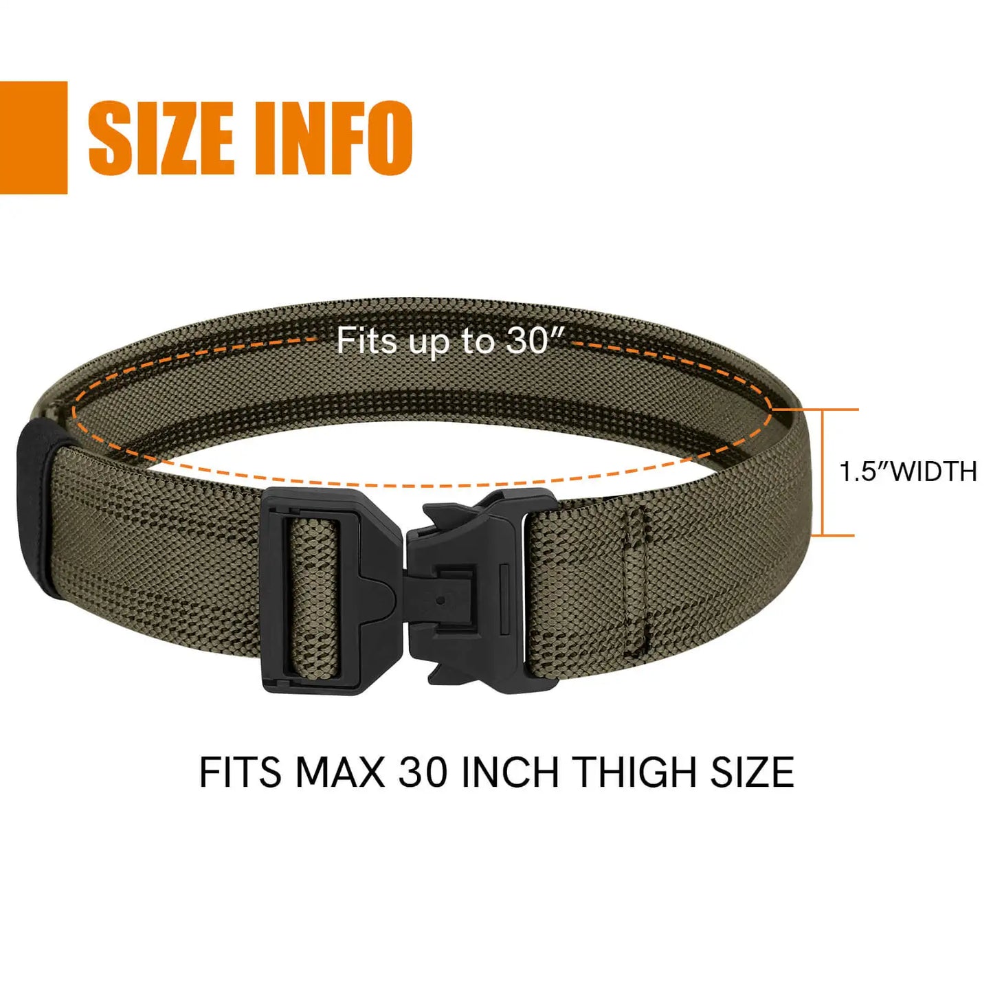 KRYDEX Tactical Leg Strap Magnet Quick Release Holster