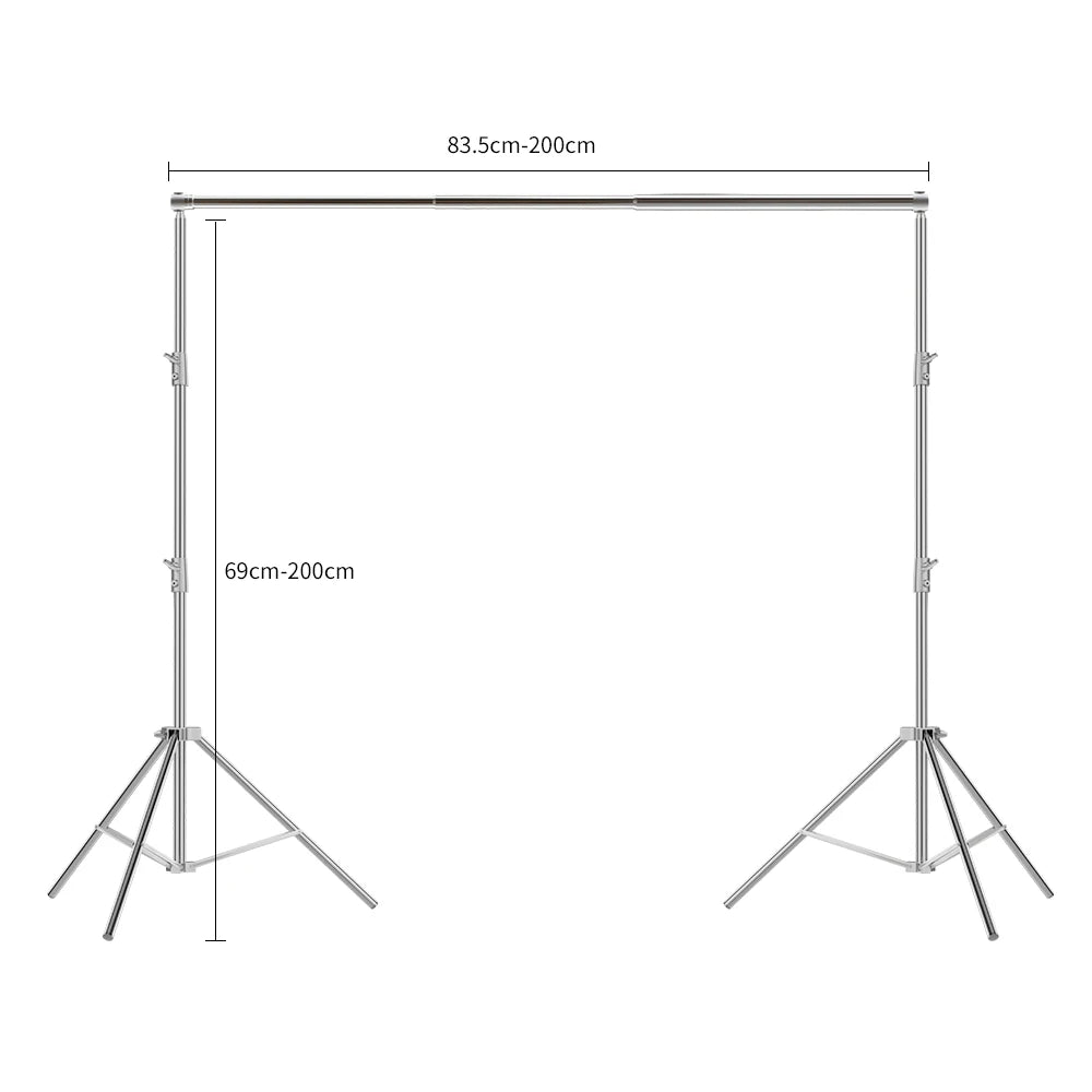 SHCN Background Stand Crossbar Photography Backdrop System