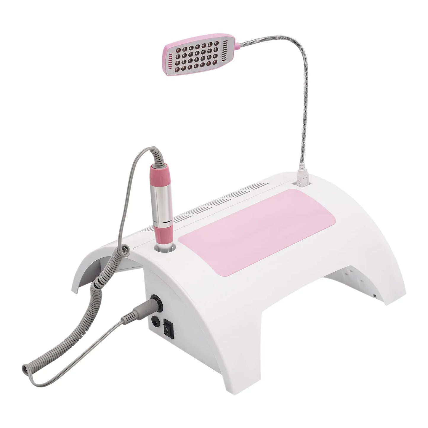 Bymaocar 5 In 1 Manicure Lamp Nail Dust Collector