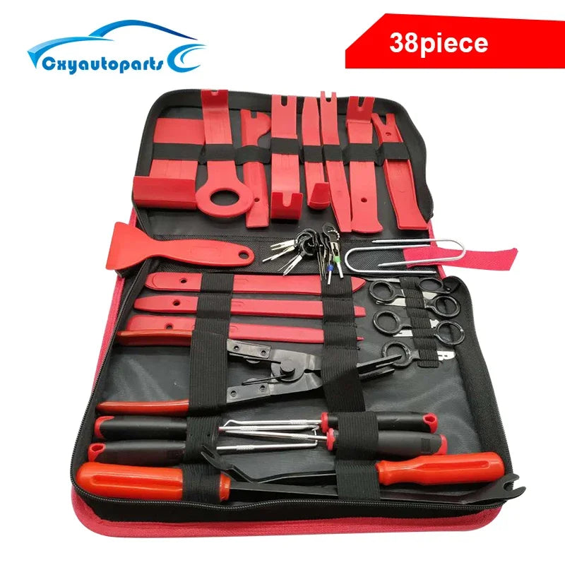 JOIGVFNH Car Interior Disassembly Kit 38Pcs Trim Removal Tool Set