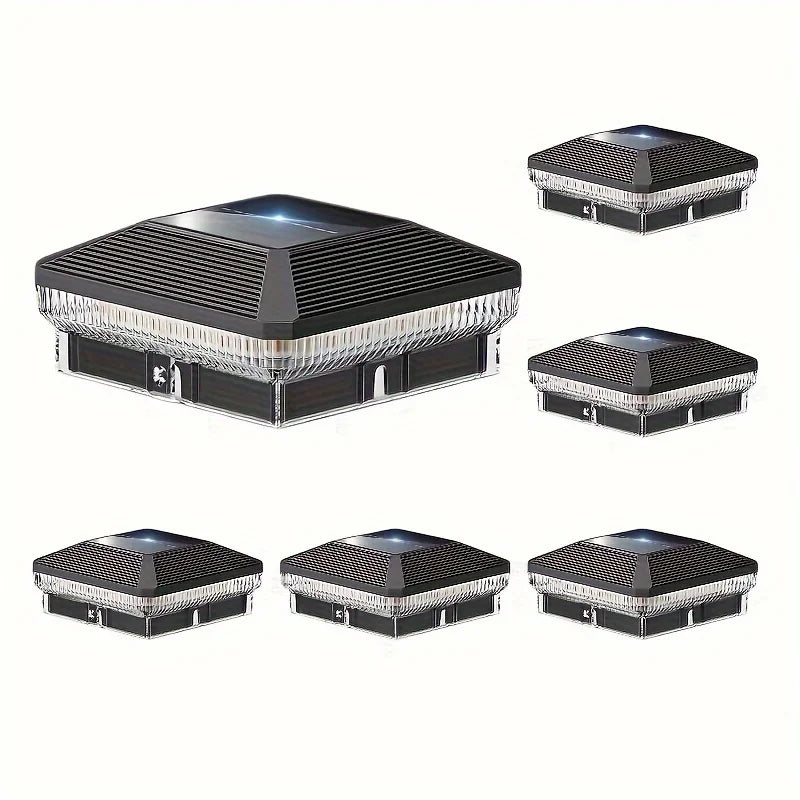 KPSTEK Solar Post Lights Outdoor LEDs With 3 Modes