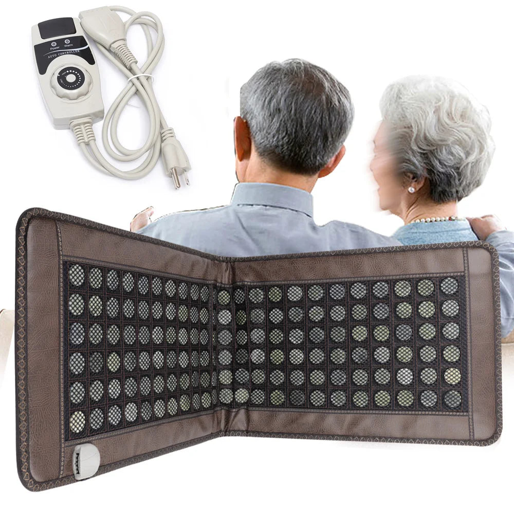 Bymaocar Far Infrared Jade Tourmaline Heating Pad For Whole Body