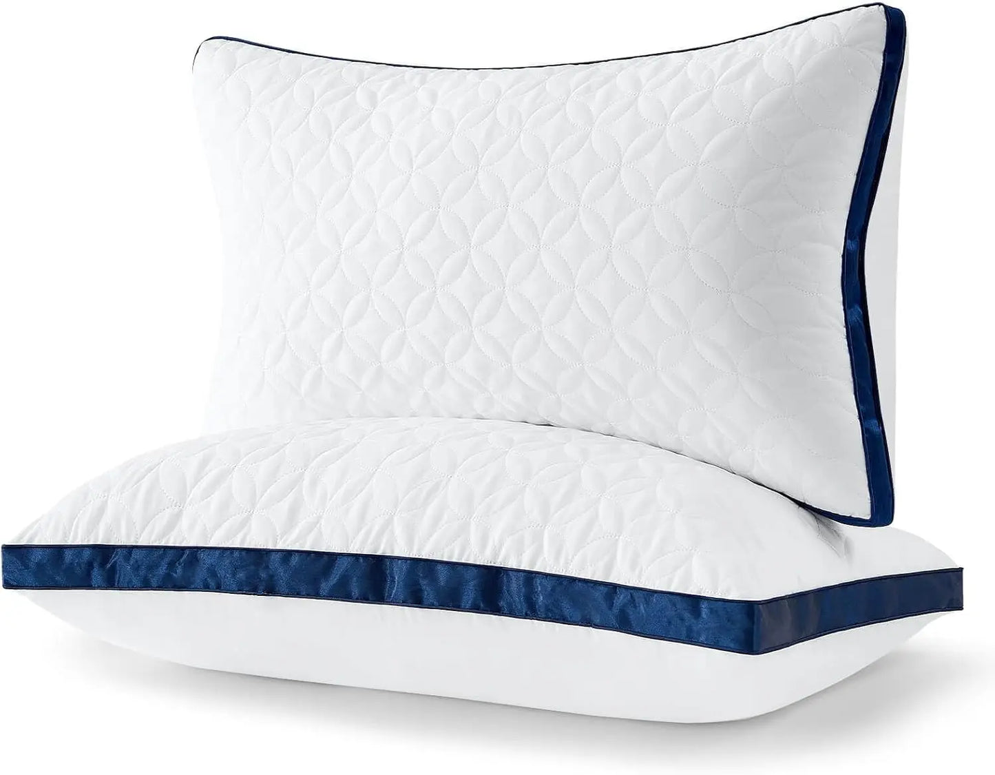 NONECN Luxury Hotel Quality Bed Pillows Set Of 2 For All Sleepers