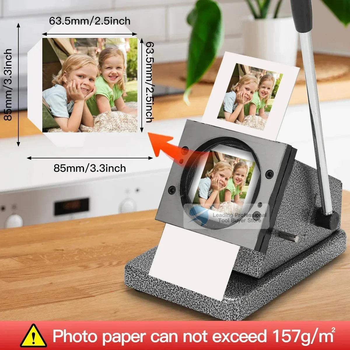 Square Fridge Magnet Maker Kit For DIY Photo Magnets