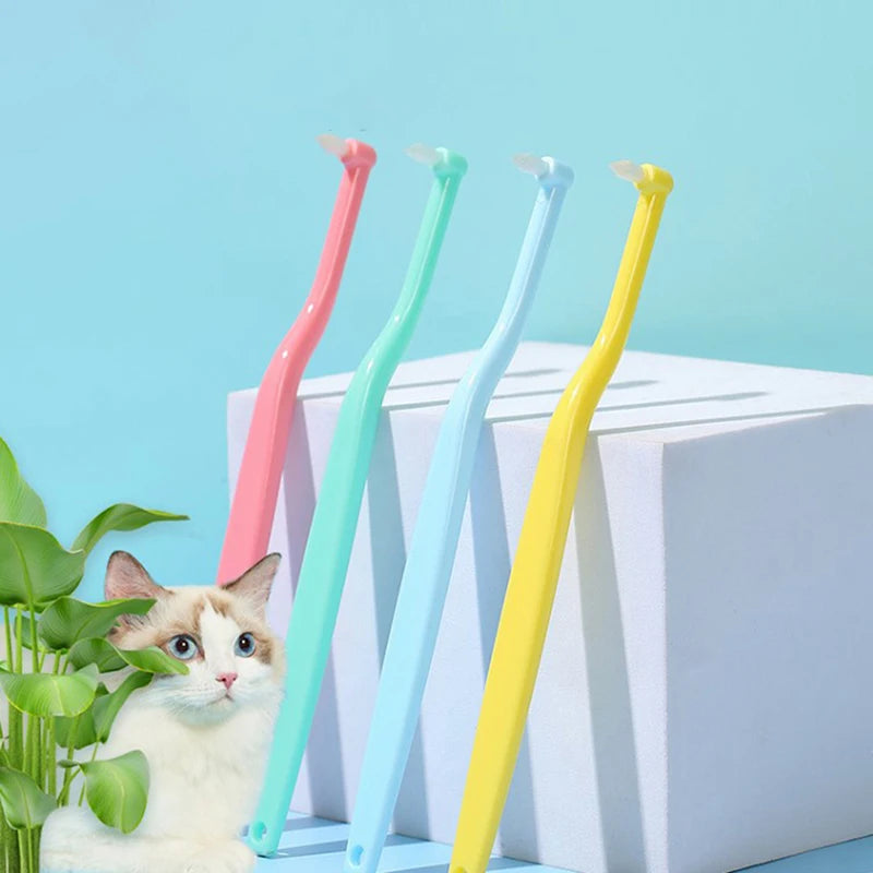 YTYIN Dog Toothbrush Small Head For Gentle Gingival Care