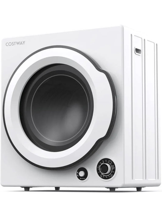 Portable Clothes Dryer 1350W Front Load Stainless Steel Drum