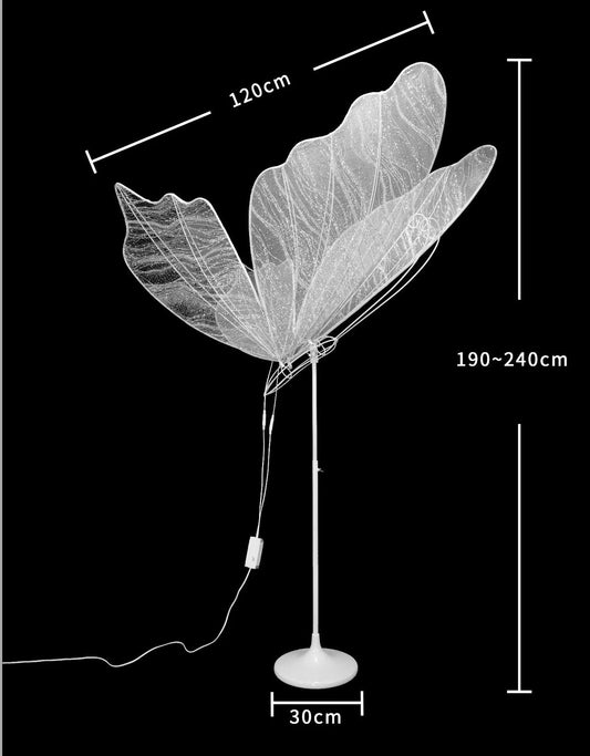 Romantic Butterfly LED Lace Ceiling Light For Wedding Decor