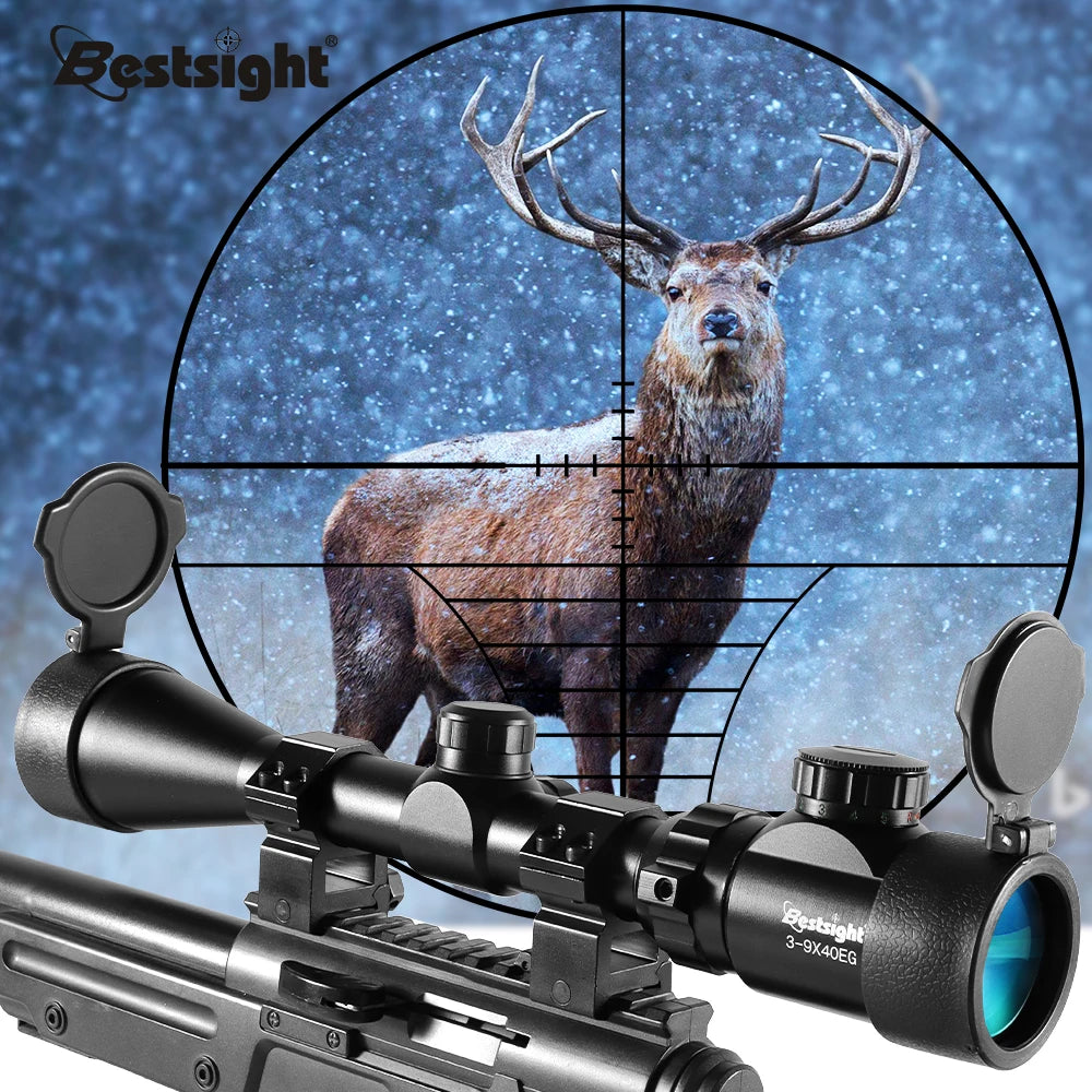 Nabila Riflescope With Mil Dot Illumination And Mounts