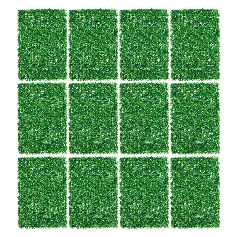 NONECN Artificial Hedge Panels for Outdoor Garden Decor