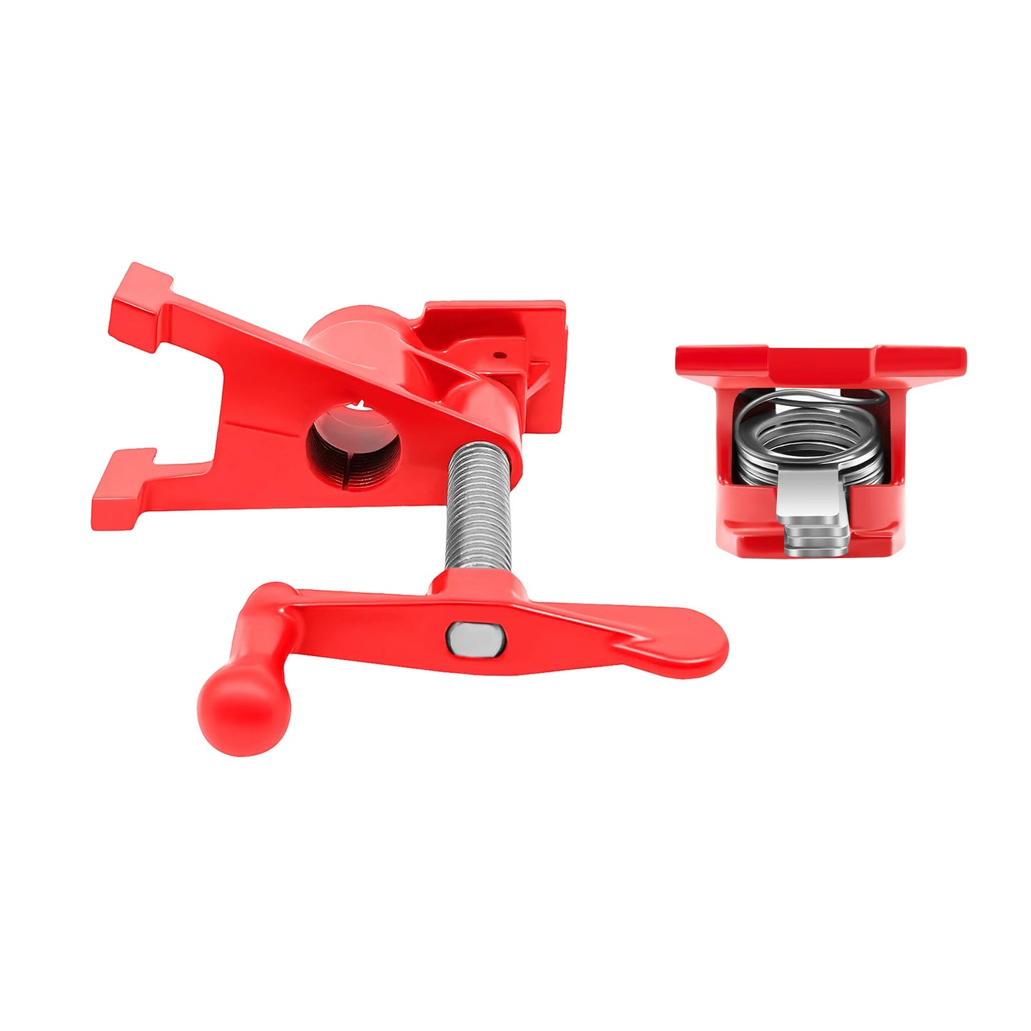 NONEDIY 4 Pack Wood Gluing Pipe Clamps Heavy Duty Pro