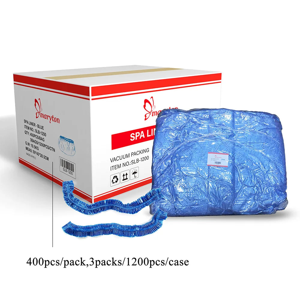 1200Pcs/Carton Disposable Foot Tub Pedicura Chair Plastic Pedicure Liners Spa Liners Bags for Spa Pedicure Chair
