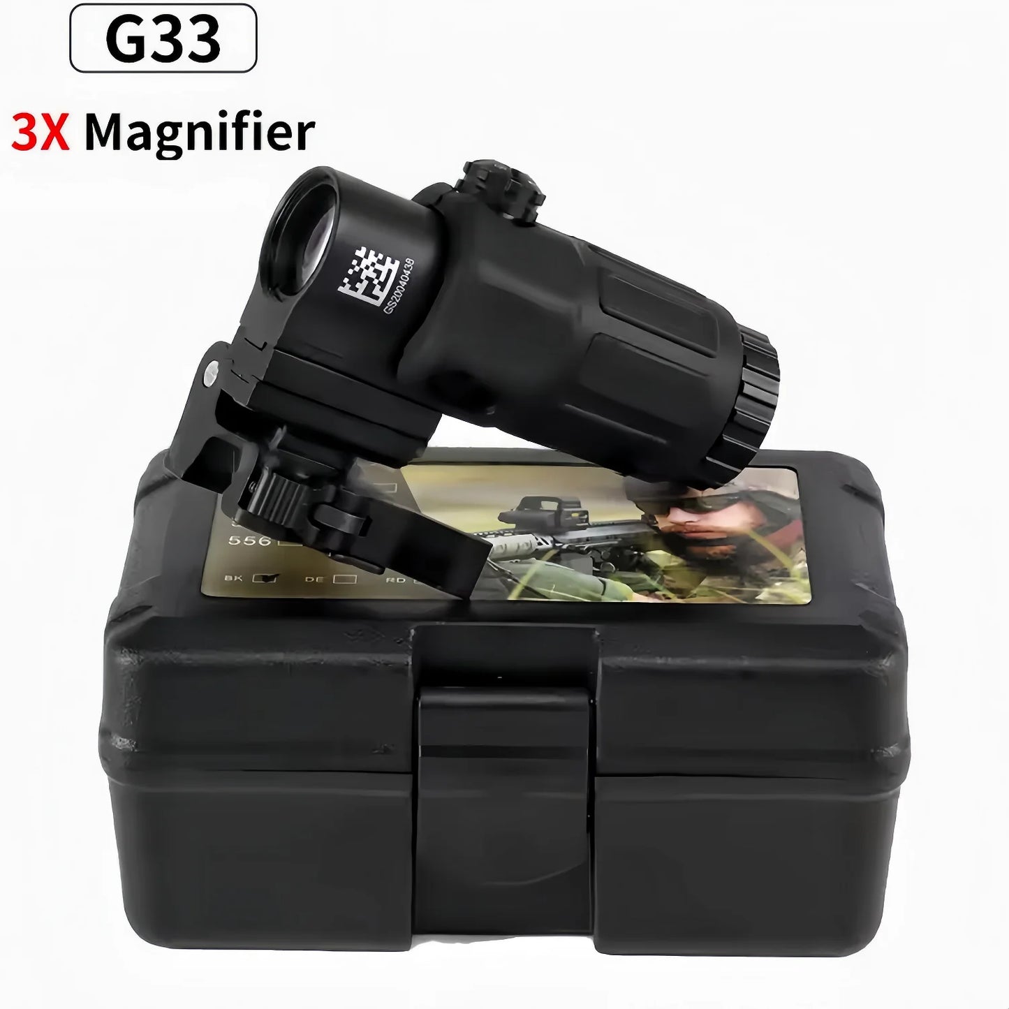 Nabila G33 G43 G45 Tactical Magnifier Scope For Airsoft