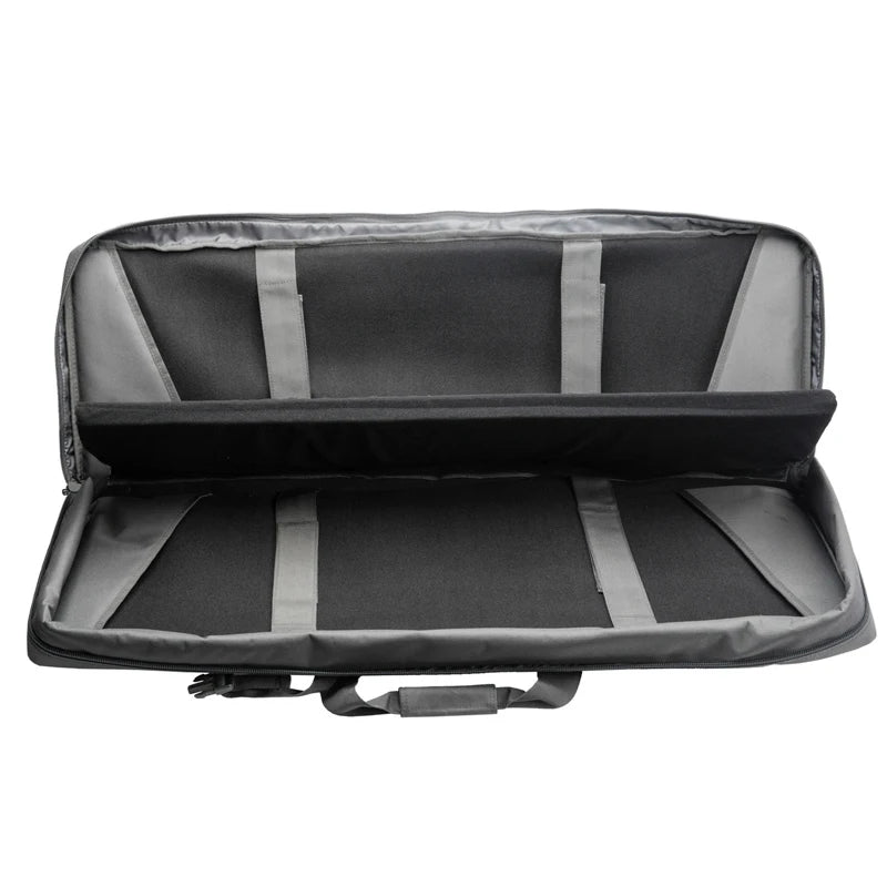 LQARMY Tactical Double Rifle Case With MOLLE Gun Bag Backpack